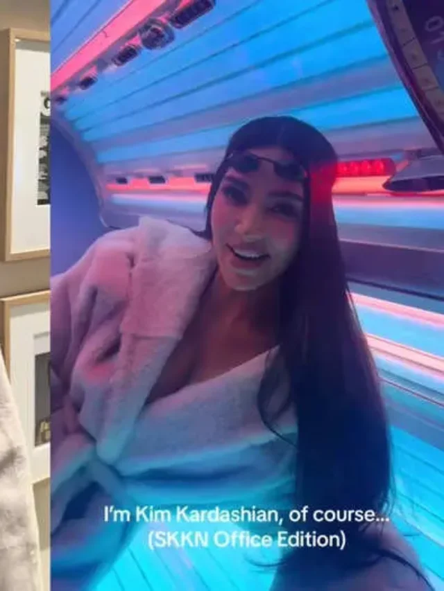 Kim Kardashian’s office has a tanning bed, a 3D model of her brain, and a mannequin with her exact body measurements